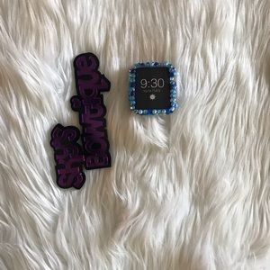 Custom 3D Bling Apple Watch Cover 42mm